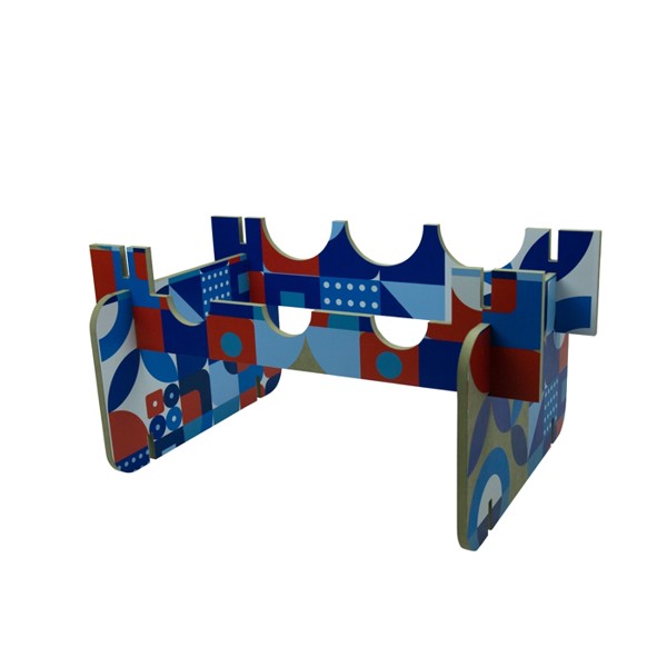 Stackable Bottle Rack For 3 Customizable Bottles