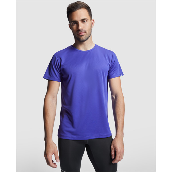 T-shirt sportiva a maniche corte da uomo da 135 g/m² Imola - Blu royal / M