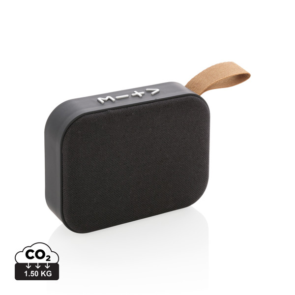 Fabric trend speaker - Black / Black