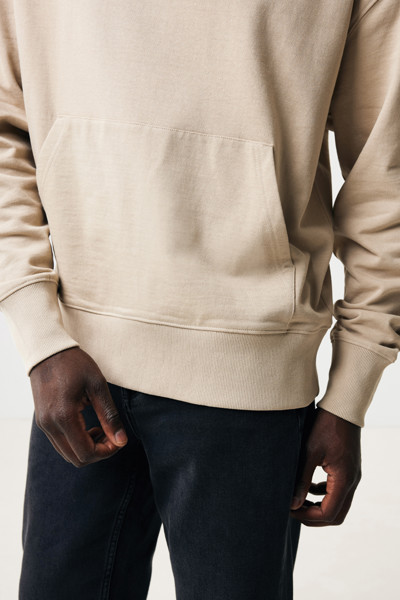 Sweat à capuche en coton recyclé Iqoniq Yoho - Desert / XXL