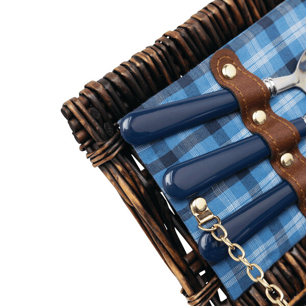 Willow picnic basket for 4 persons SUMMERTIME