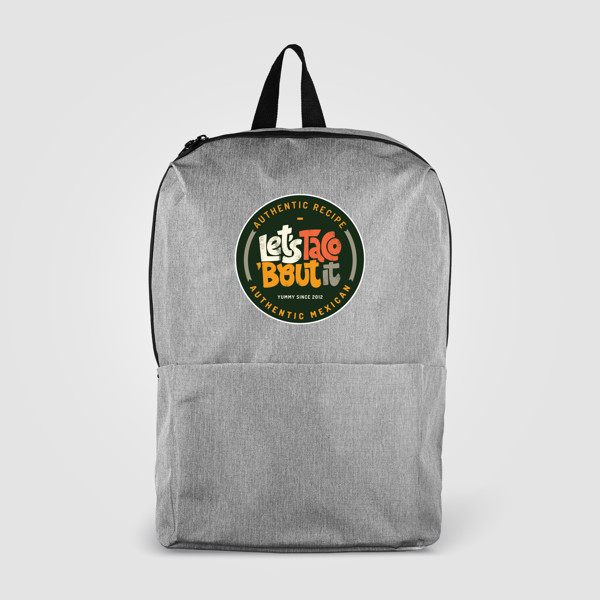 Summit rPET Comfort Strapped Backpack - 18 L - Grey / Silkscreen