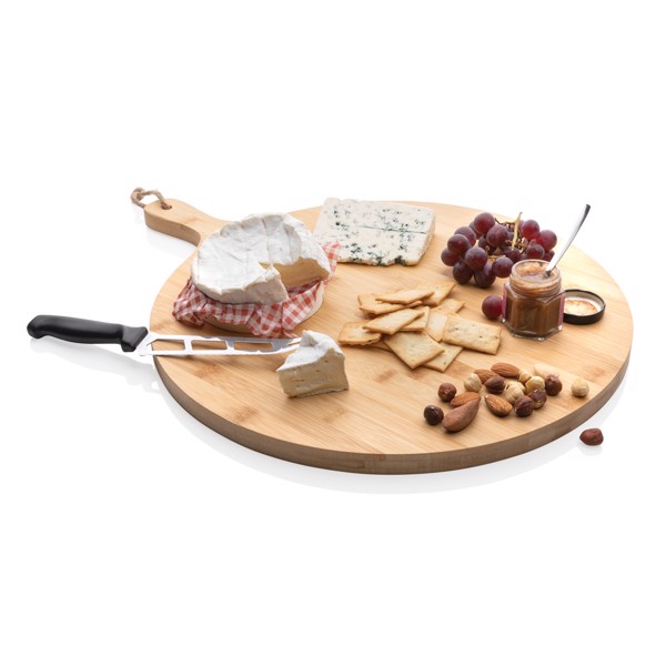 XD - Ukiyo bamboo round serving board