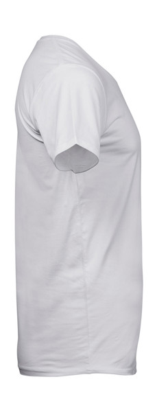 Mens Stretch V-Tee - White / 3XL