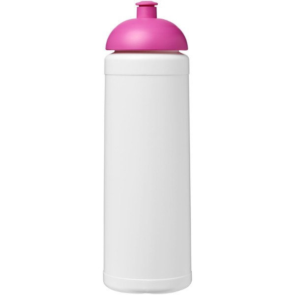 Sportovní láhev s kupolovitým víčkem Baseline® Plus 750 ml - Bílá / Růžová