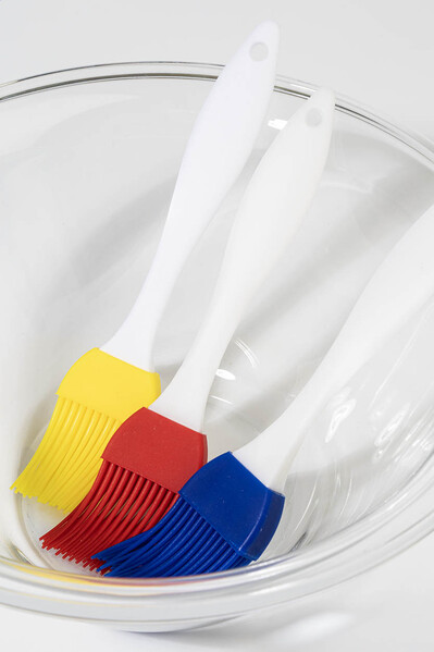 Pinceau De Cuisine Burapa - Bleu / Blanc
