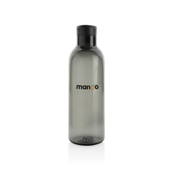 Avira Atik RCS Recycled PET bottle 1L - Black