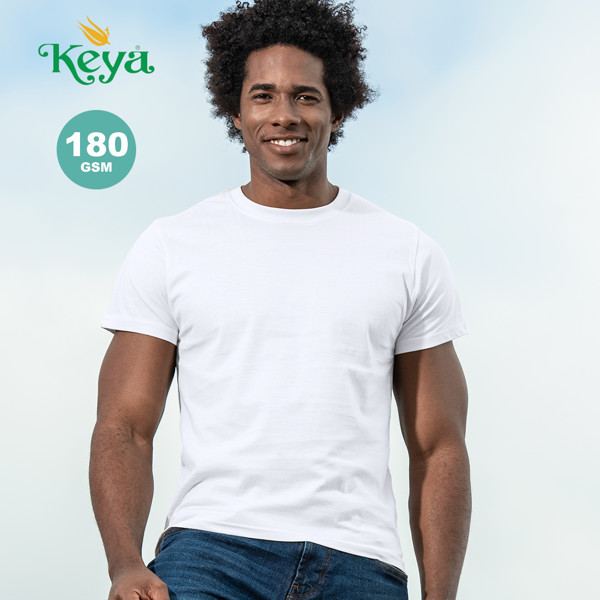 Camiseta Adulto Blanca "keya" MC180-OE - Blanco / XXL