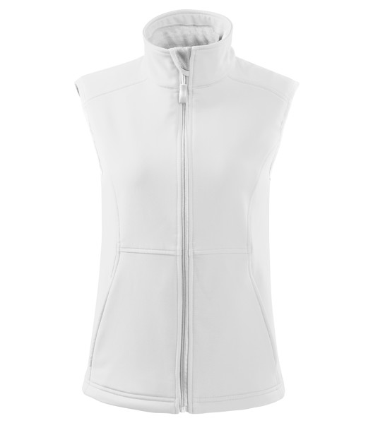 Softshellová Vesta Dámská Malfini® Vision - Bílá / XL