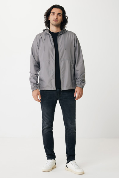 Veste légère en polyester recyclé Iqoniq Logan - Gris Argent / XL