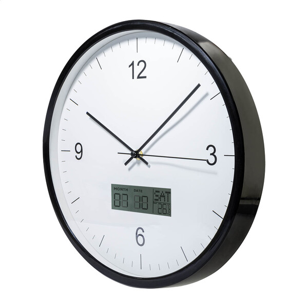 Rpp Wall Clock Tempora - Black