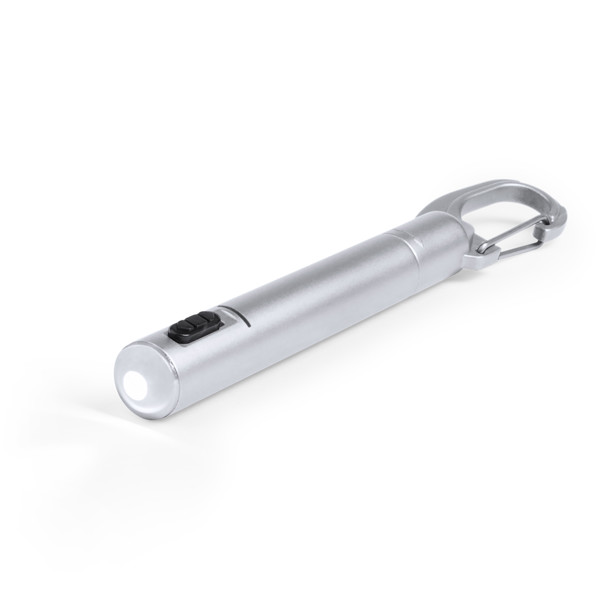 Stylo Lampe Krujer - Argent - Objet Publicitaire et Goodies