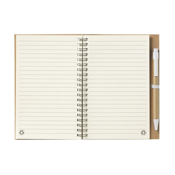 Recycle Note-L Paper notebook - White