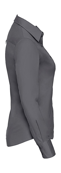 Ladies’ Long Sleeve Classic Twill Shirt - White / 2XL (44)