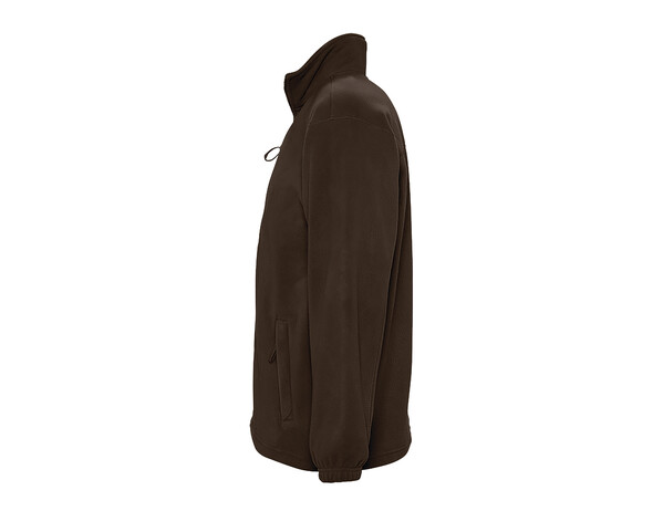 Casaco Polar com Fecho para Homem 300gr - Castanho Chocolate