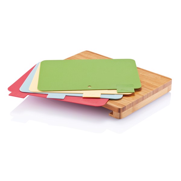 XD - Cutting board with 4pcs hygienic boards