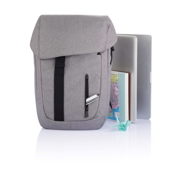 Xd Design Osaka backpack, recycled rPET, 19L - Grey