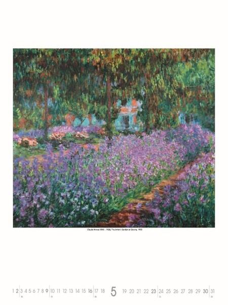 Nástenný Kalendár Impressionists 2027