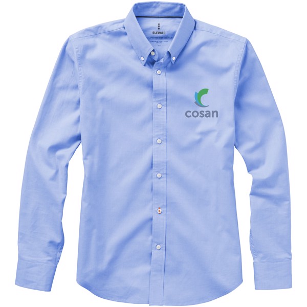 Chemise oxford manches longues homme Manitoba - Bleu clair / XS