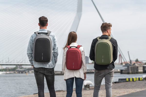 Xd Design Bobby Hero XL backpack, USB, 17'' laptop - Grey / Grey