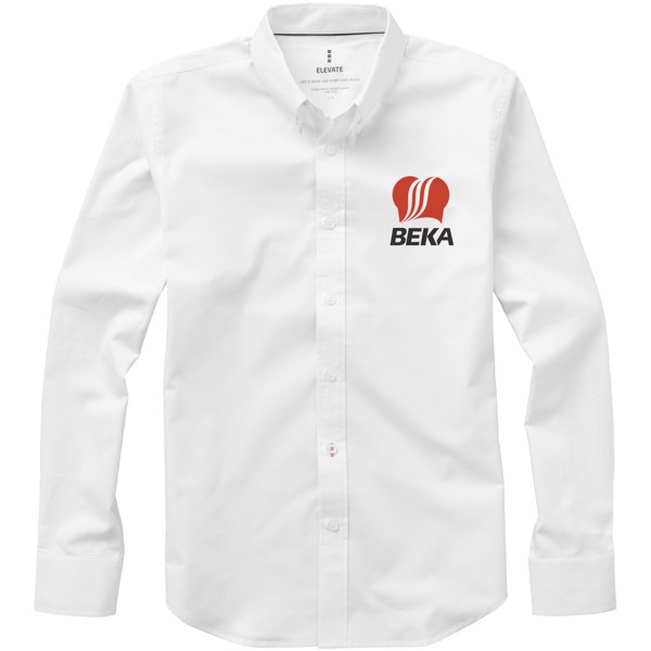 Chemise oxford manches longues homme Manitoba - Blanc / XS