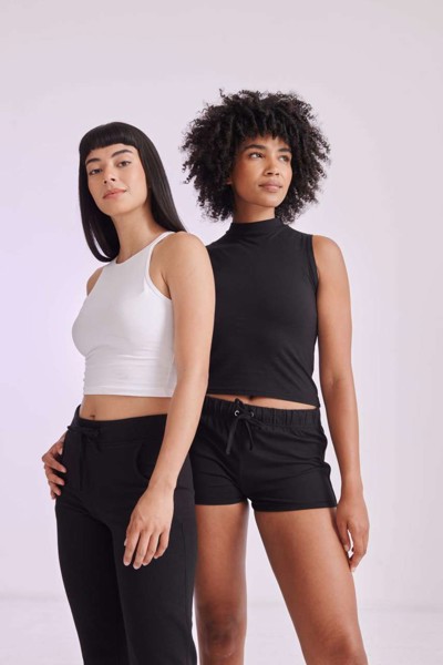 Women's Cropped Top - White / L