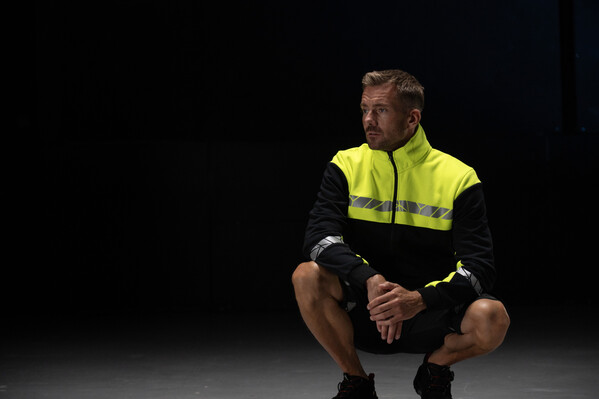 7103 FULL ZIP SWEATSHIRT PGL Grey/Black M