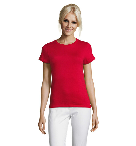 REGENT T-SHIRT SENHORA 150g Regent Women - VermelhoM