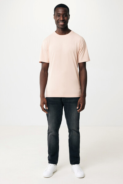 Tričko IQONIQ Kakadu relaxed fit z recykl. bavlny - Peach Perfect / 2XS