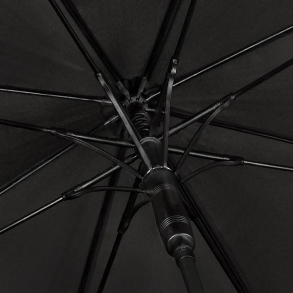FALCONE - Large umbrella - Automatic - Windproof -  120 cm - Black