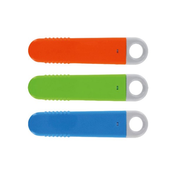 CUTTER PLASTIQUE A LAME AUTORETRACTABLE - Orange