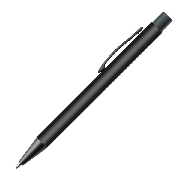 MIKOLAJ Plastové guľôčkové pero - Black
