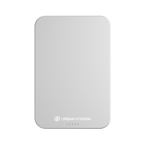 Urban Vitamin Compton  RCS plastic/alu 10.000 mah powerbank - Silver