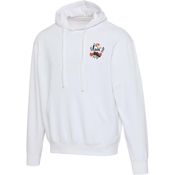 Boris 280 g/m2 unisex OCS organisch oversized hoodie - Wit / XS