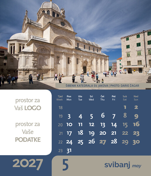 Stolni CD kalendar – Jadranski gradovi