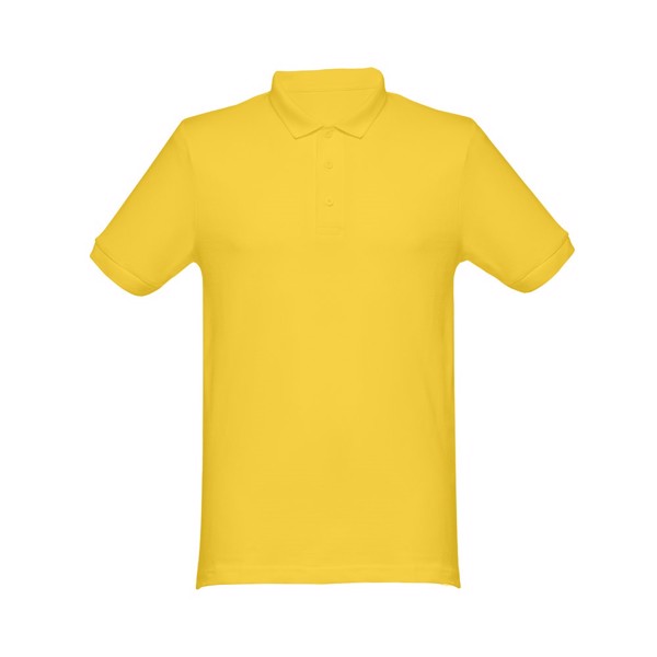 THC MONACO. Men's polo shirt - Yellow / S