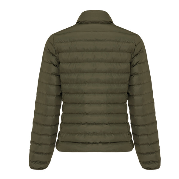 IQONIQ Maiko dámska prešívaná bunda z rec. polyesteru - Khaki / XL