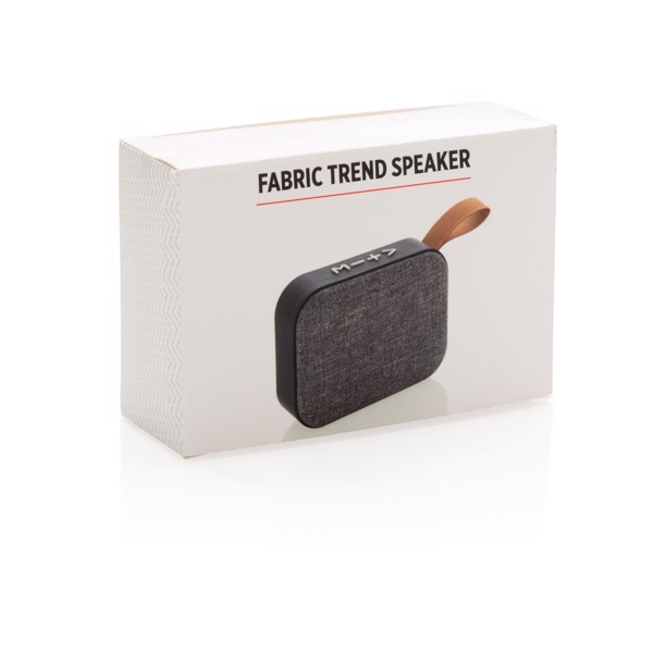 Fabric trend speaker - Anthracite / Black