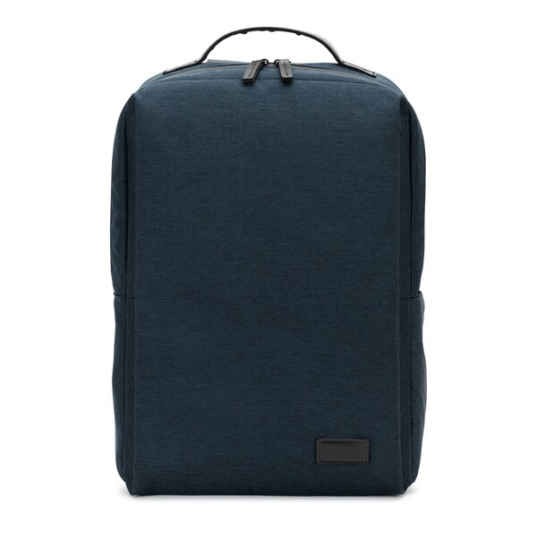 GLASGOW. Laptop backpack (17") made from high-density 600D recycled polyester (20L) - Blue