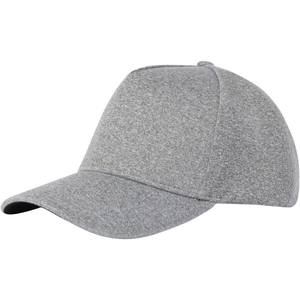 Manu 5 Panel Stretch Kappe - heather grau