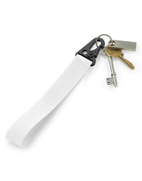 Brandable Key Clip - White / ONE SIZE