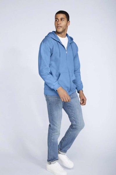 Heavy Blend™ Adult Full Zip Hooded Sweatshirt - White / S