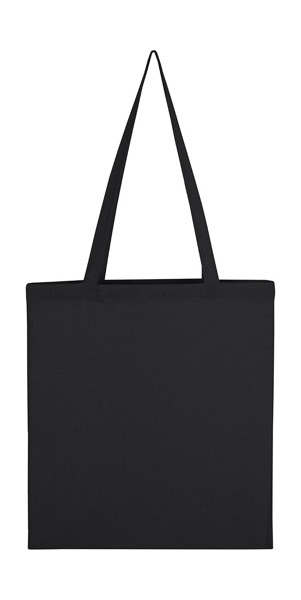 Popular Organic Cotton Shopper Lh - Black / ONE SIZE