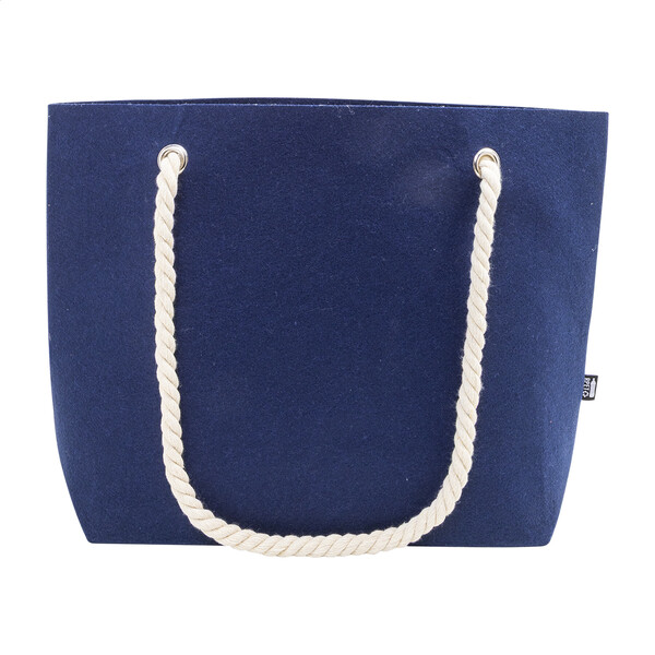 Sac De Plage En Rpet Refelt Beach - Bleu Foncé