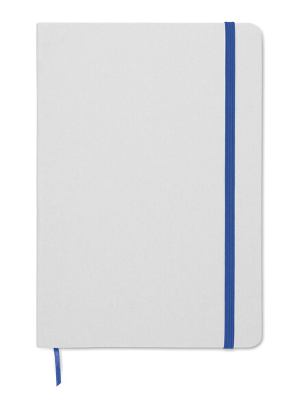 Carnet A5  à couleur révélée Route White - Bleu