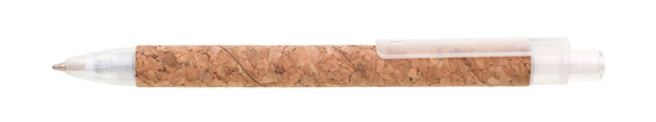 Kork Cork Ballpoint Pen - White