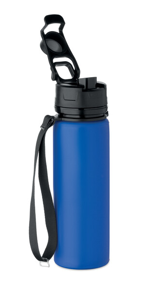 Bouteille de sport en silicone Lett - Bleu Royal