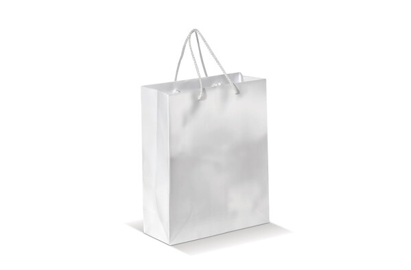 Moyen sac papier kraft - Blanc