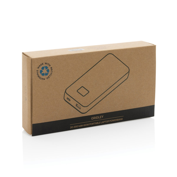 XD Collection powerbank 20000 mAh, 65W izhod