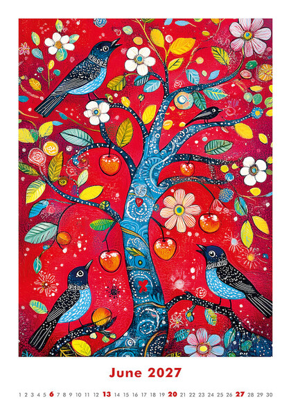 Calendar Art Naive